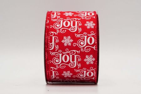 Merry Christmas Wired Ribbon_KF7189GC-7-7_red